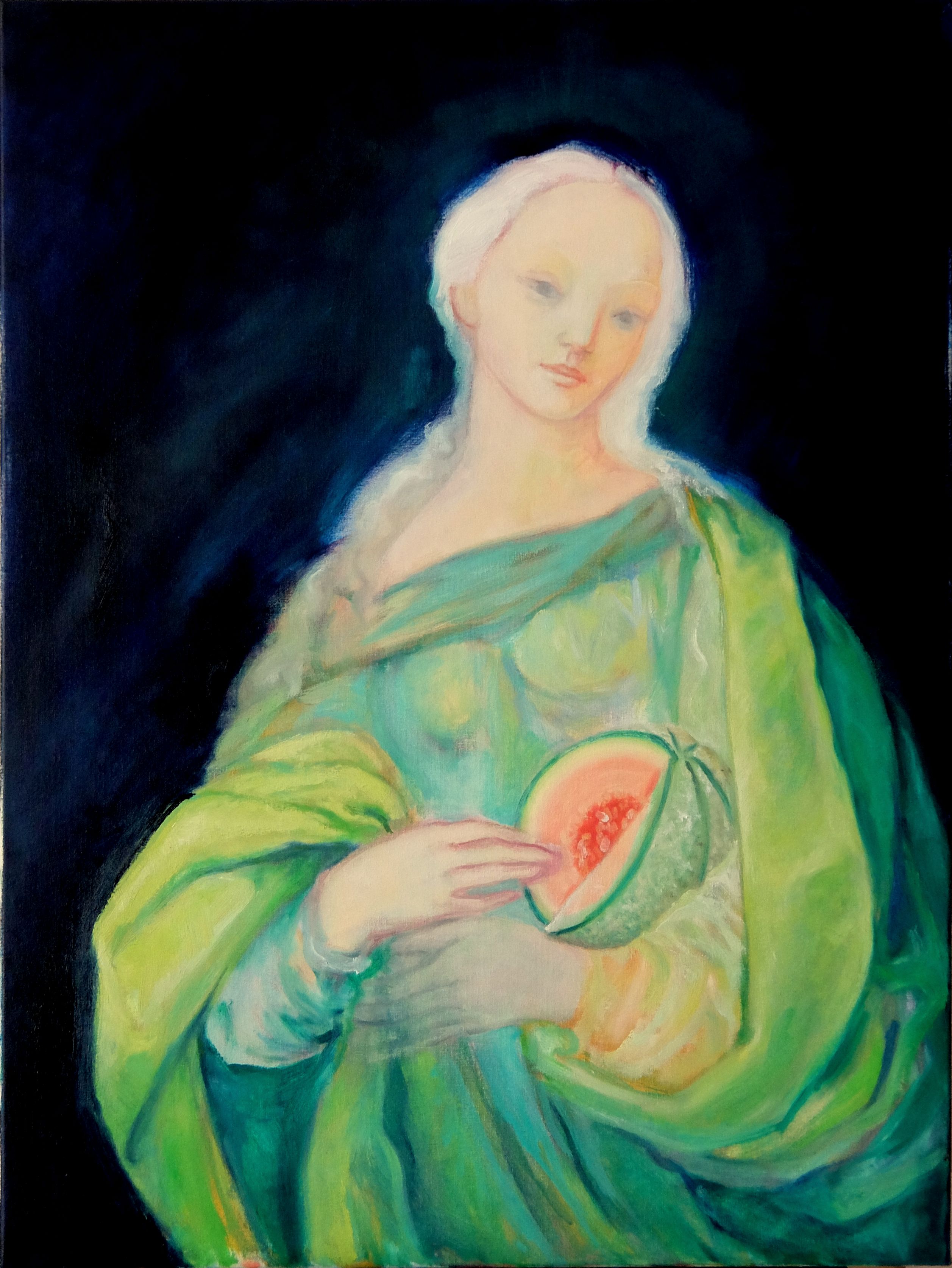 HeiligemitangeschnittenerMelone